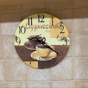 Cappuccino clock